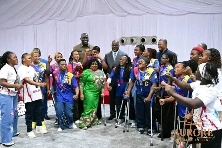 RDC : Félix Tshisekedi félicite l'équipe nationale féminine de basket-fauteuil U-25 après son sacre à la CAN