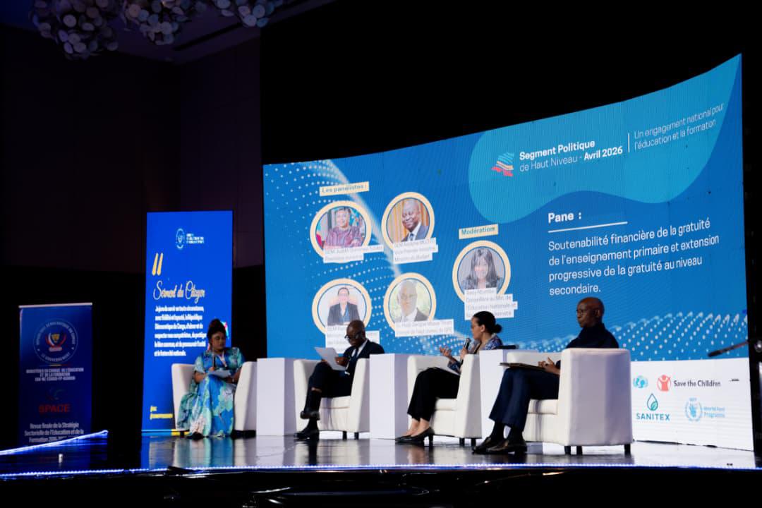 Kinshasa : le gouvernement clôture le segment politique de haut niveau sur le financement de l'éducation et de la formation