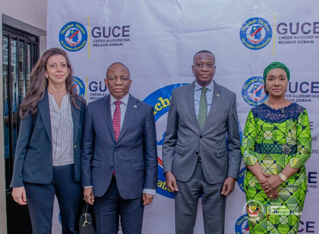 RDC : au GUCE, les ministres Mukoko Samba et Ngefa plaident pour une digitalisation sécurisée des services aux entreprises