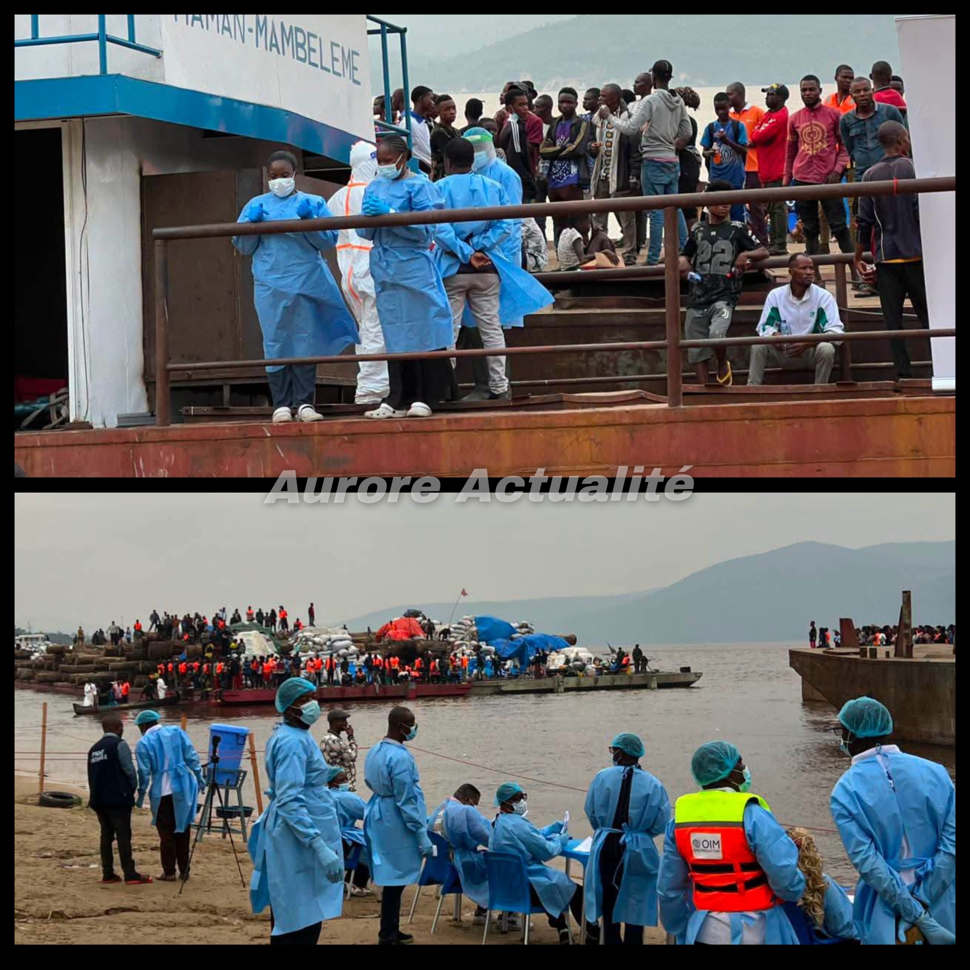Ebola en RDC : Jean-Pierre Bemba renforce le contrôle sanitaire des passagers au port de Maluku