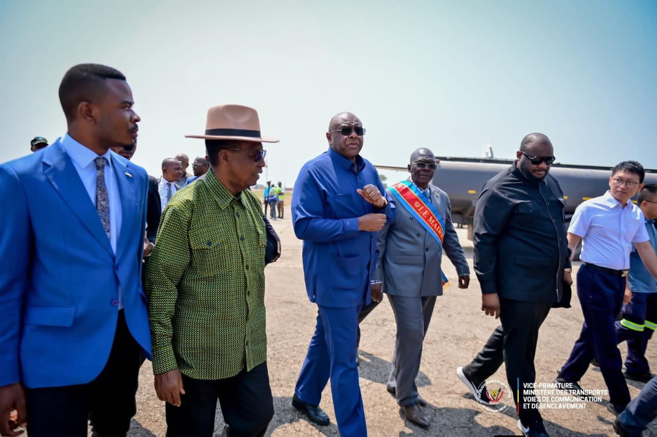 Tanganyika : Jean-Pierre Bemba salue l’avancement des travaux du nouveau port industriel de Kalemie