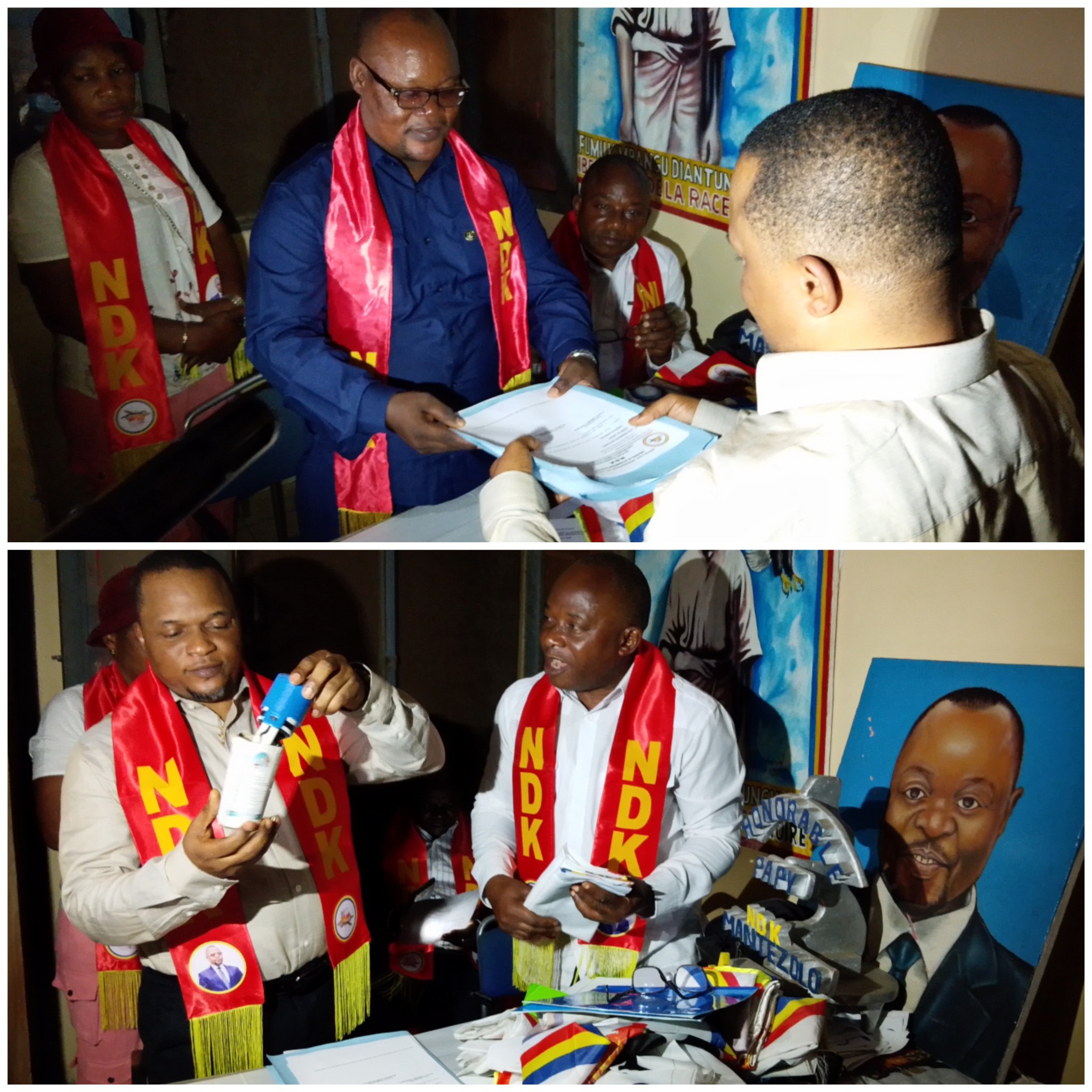 Kongo Central : passage de flambeau à la Nouvelle Dynamique Kongo avec la prise de fonctions de Fiston Lubaki