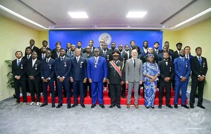 Mondial 2026 : le président Félix Tshisekedi élève les Léopards au grade de « Chevalier » de l’Ordre national du Léopard