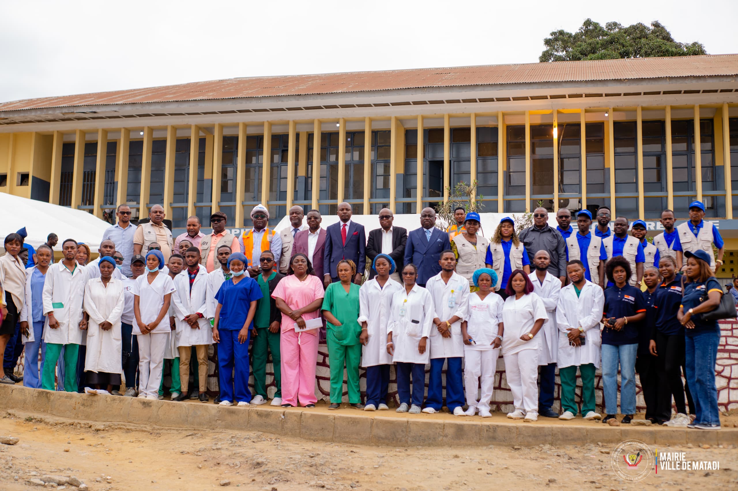 Matadi : l'hôpital public de référence secondaire de Kinkanda doté d'une nouvelle salle des urgences et d'équipements médicaux grâce à MGT