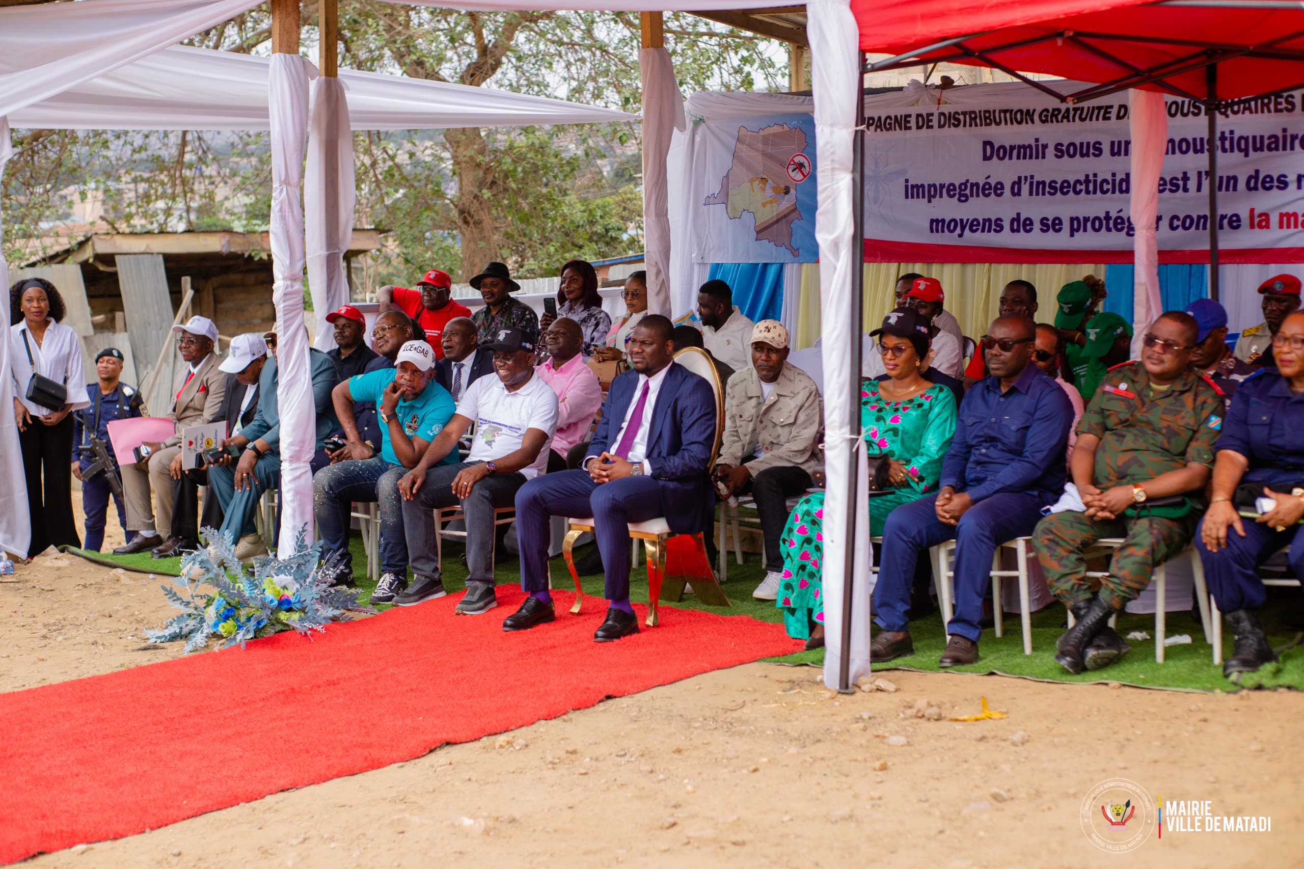 Matadi : lancement officiel de la campagne provinciale de distribution de moustiquaires imprégnées pour éradiquer le paludisme