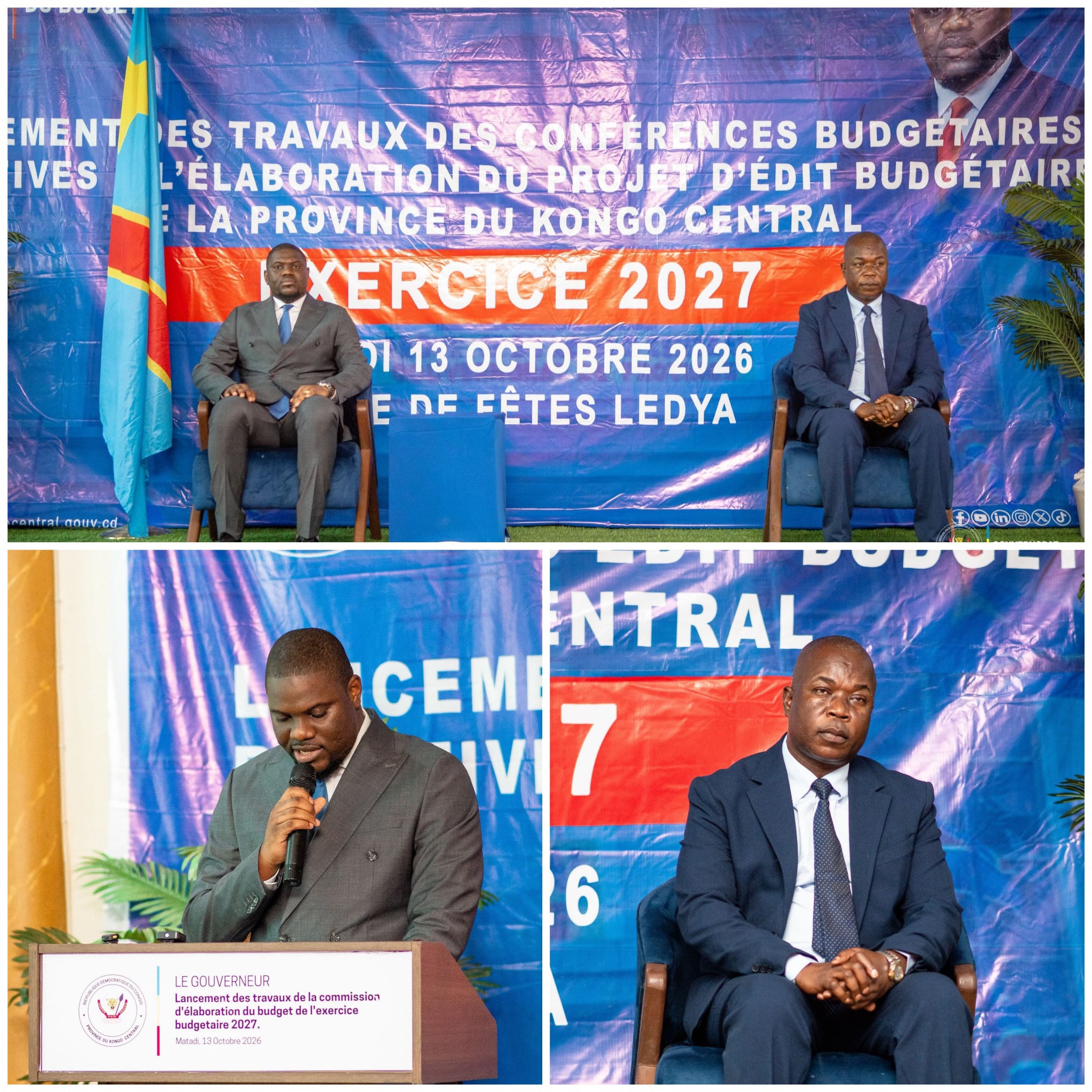 Kongo-Central : lancement des travaux des conférences budgétaires pour l’exercice 2027