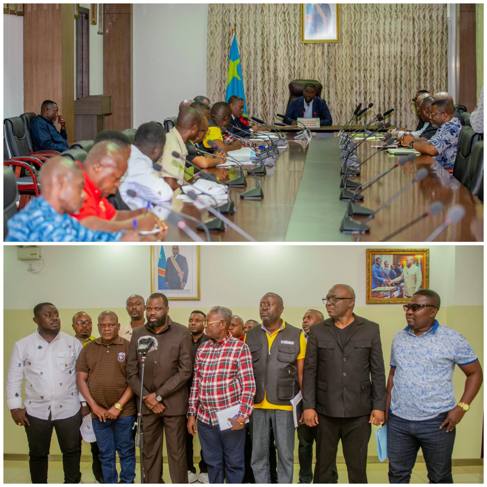 Kongo Central : suspension de la grève des chauffeurs poids lourds après une réunion de concertation au Gouvernorat